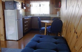 kitchen and lounge of 2-Bedroom Chalet